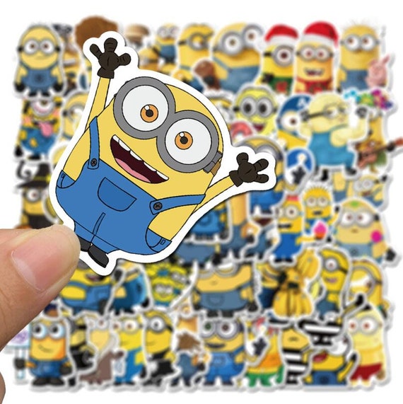 25 Minions Stickers Random Selection of 25 Stickers No Etsy