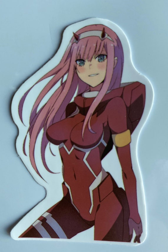 Zero Two Sticker Pack, Darling in the FranXX, Stickers