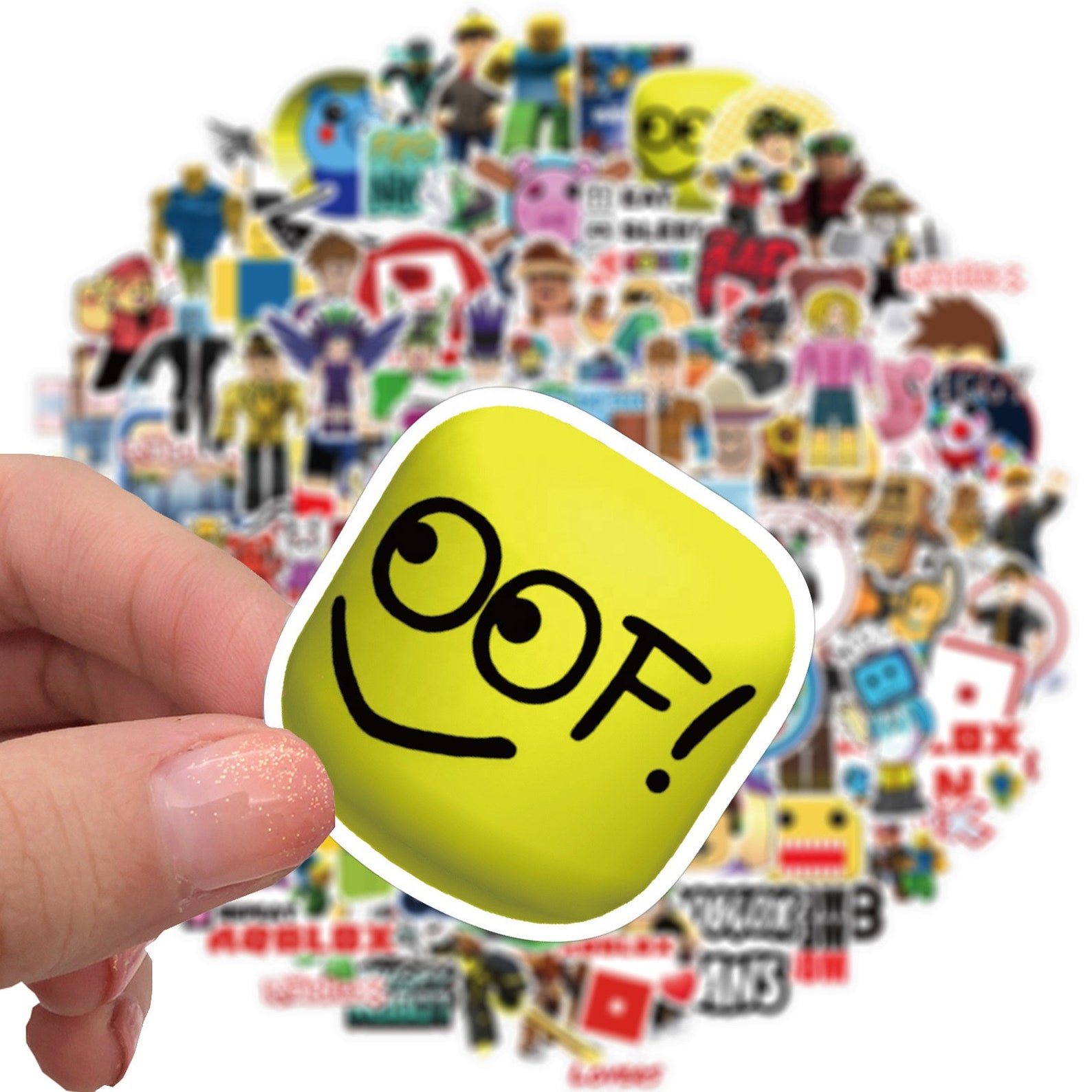 50 Roblox Stickers Random Selection of 50 Stickers No Etsy UK