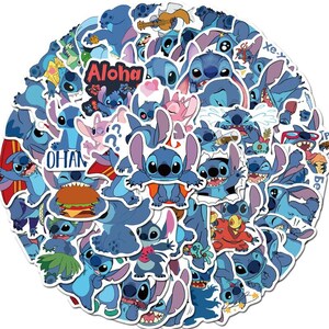 25 Stitch Stickers based on the disney movie  - pack of 25 random stickers (no duplicates)