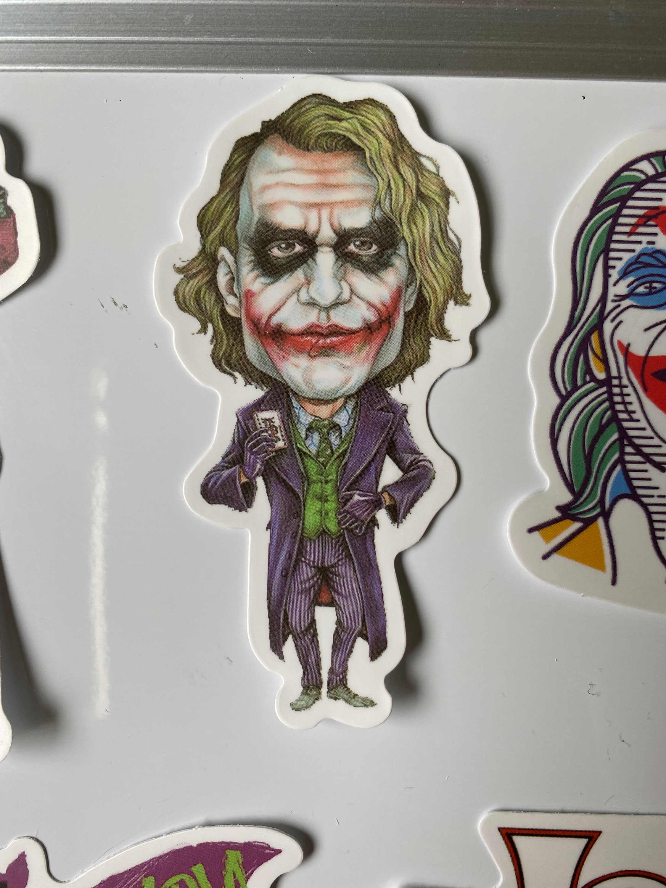 25 Joker Stickers From the D.C Universe Random Selection of Etsy UK