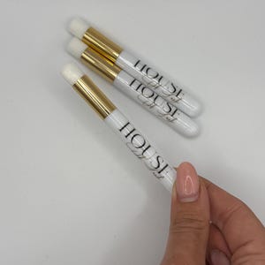 Lash Cleanser Brush with logo