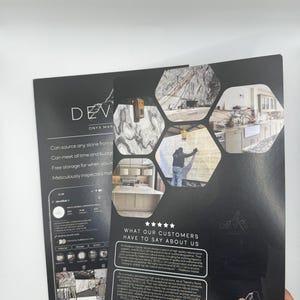 Dépliants a5 personnalisés 350 g/m²