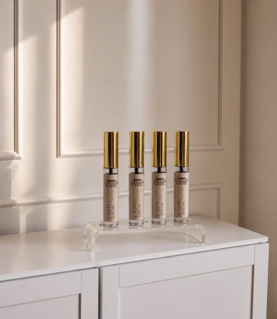 Personalised branded Lash & Brow Oil tubes