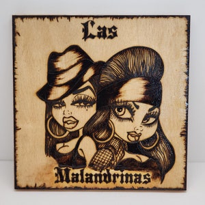 Las Malandrinas Plaque