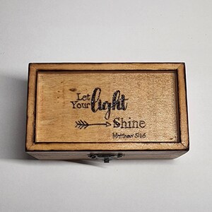Let Your Light Shine Prayer Box
