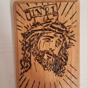 My friend made this plaque for me out of wood and burnt in the letters with  a wood burning kit. It ended up making a wonderful rolling tray instead.  LIVE, LAUGH, LIMP