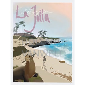 Cartão Postal La Jolla - San Diego
