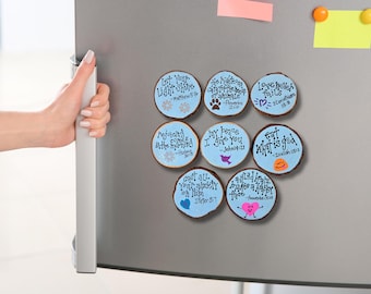 Inspirational Verse Bible Scripture Refrigerator Magnets (set of 4)