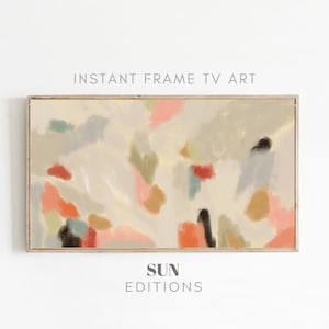 Samsung Frame TV Art Colorful Art, Samsung Frame TV Art Abstract Modern, Abstract Art, 4K Art