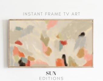 Samsung Frame TV Art Colorful Art, Samsung Frame TV Art Abstract Modern, Abstract Art, 4K Art