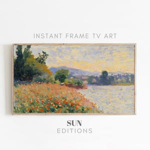 Frühlingsfeld TV Kunst - Bunt Digitaler Download - Modernes Wohndekor - Kunst-Bildschirmschoner
