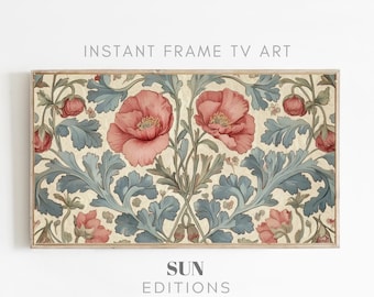 William Morris TV Art Collection - Digital Download - Floral Art for Samsung Frame TV