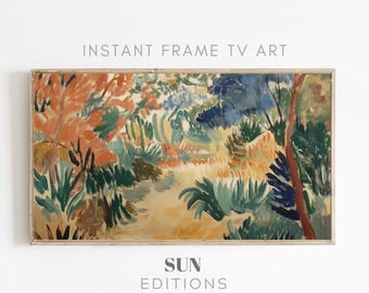 Samsung Frame TV Art | Matisse Inspired - Landscape Fall | INSTANT DOWNLOAD