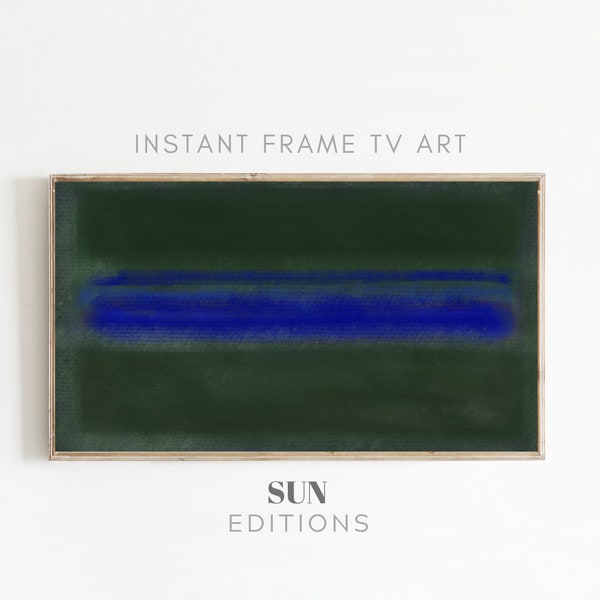 Samsung Frame TV Abstract Art, Modern Abstract Art For Samsung 4K Frame TV, 4K TV Rothko style, Frame Tv Colorful, Painting