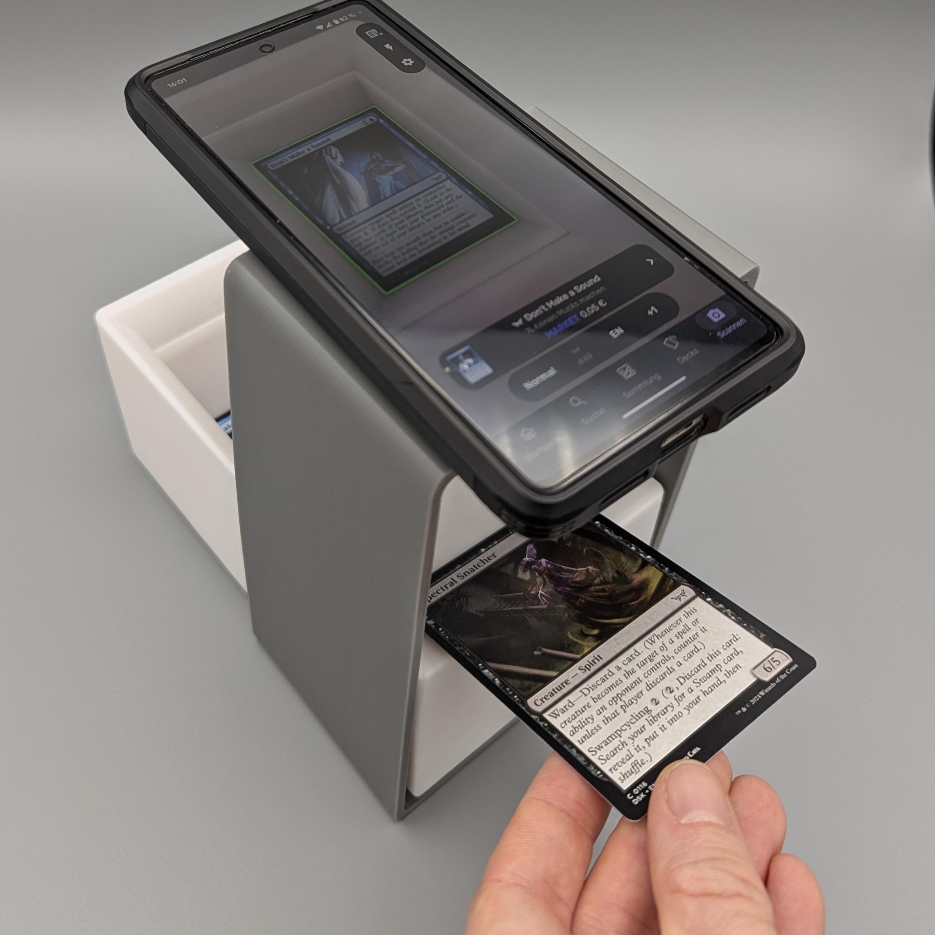 mtg card scanning machine Amazon.com: Scanstand for Standard Size Trading Cards - Effortlessly Scan  MTG Cards with ManaBox and Magic TCG Trading Card Scanner, Quick Price  Checks, Exclusively for ManaBox Users main image 1
