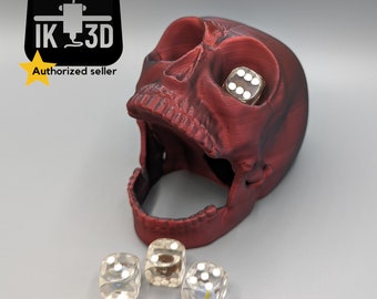 Dice Tower | Dice Tower Skull for all common dice; D4-D20