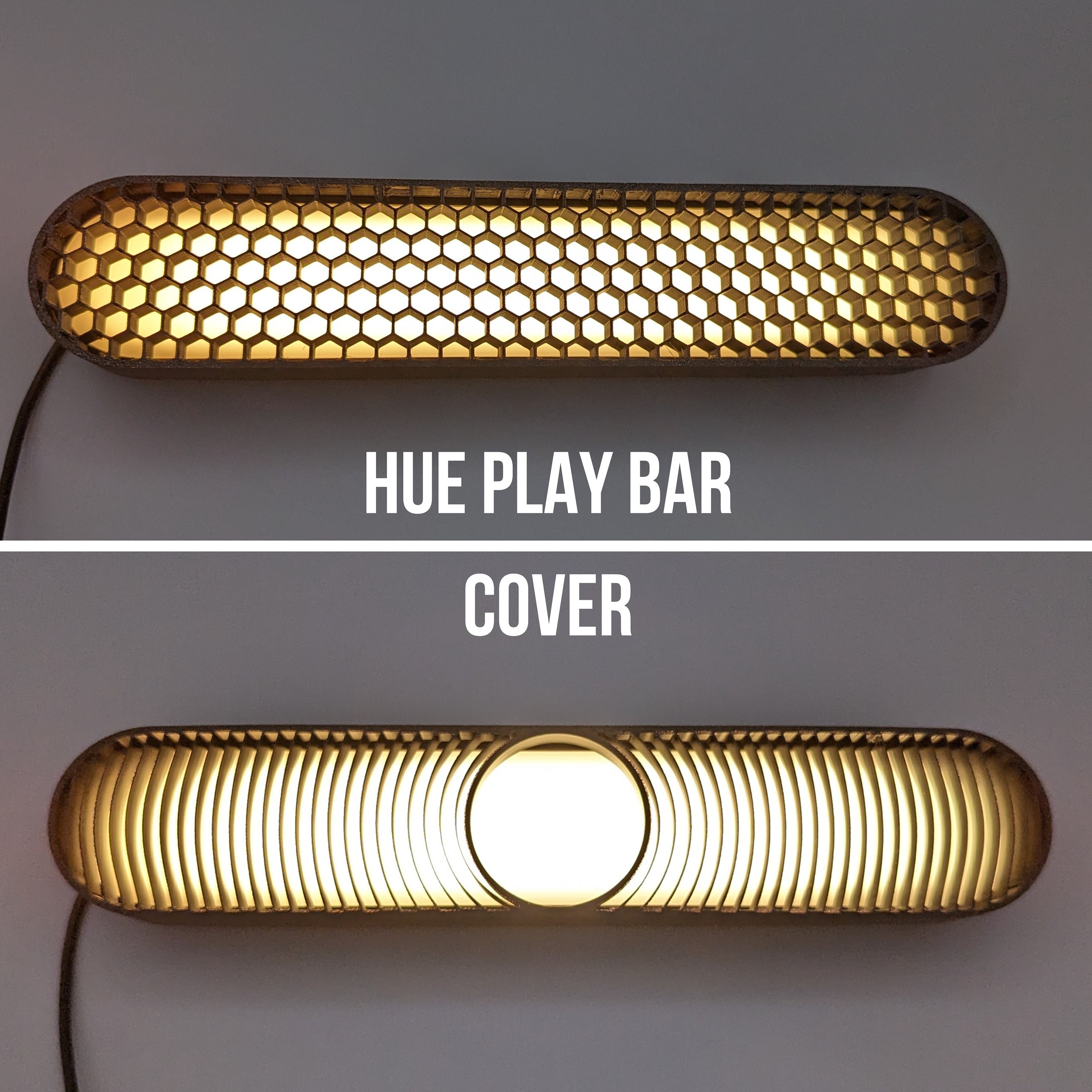 Cover for the Philips Hue Play Light Bar; Make Your Smart Lighting