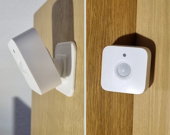 Philips Hue motion sensor wall and corner mount attachment for screwing and gluing