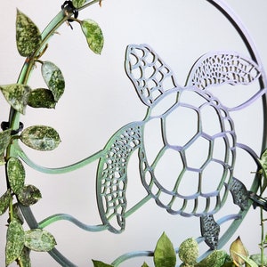 Latwerk voor kamerplanten zeeschildpadden, voor kamerplanten, 3D-geprint, Hoya kamerplantsteun