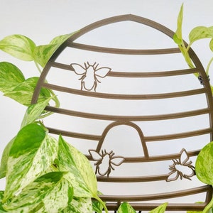 Bienenstock Zimmerpflanzen Spalier, Für Zimmerpflanzen, 3D gedruckte Pflanzenstütze, Hoya Pfahl