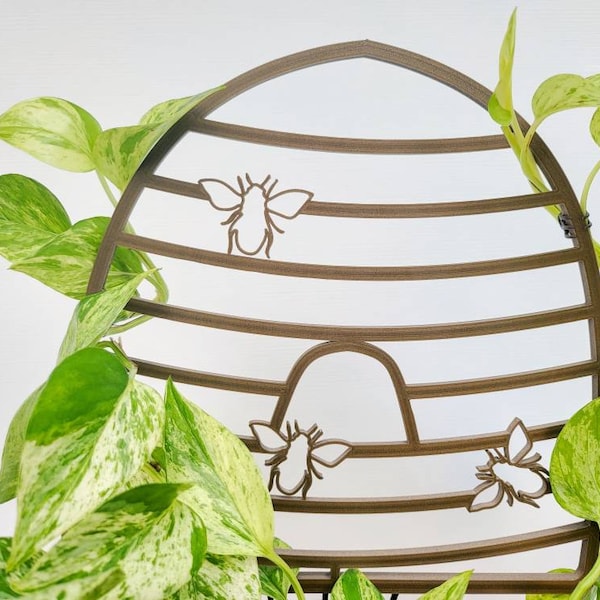 Beehive Houseplant trellis, For indoor plants, 3D printed plant support, Hoya stake