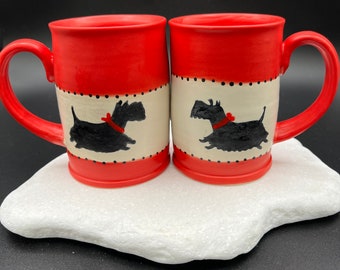 scottie dog mug