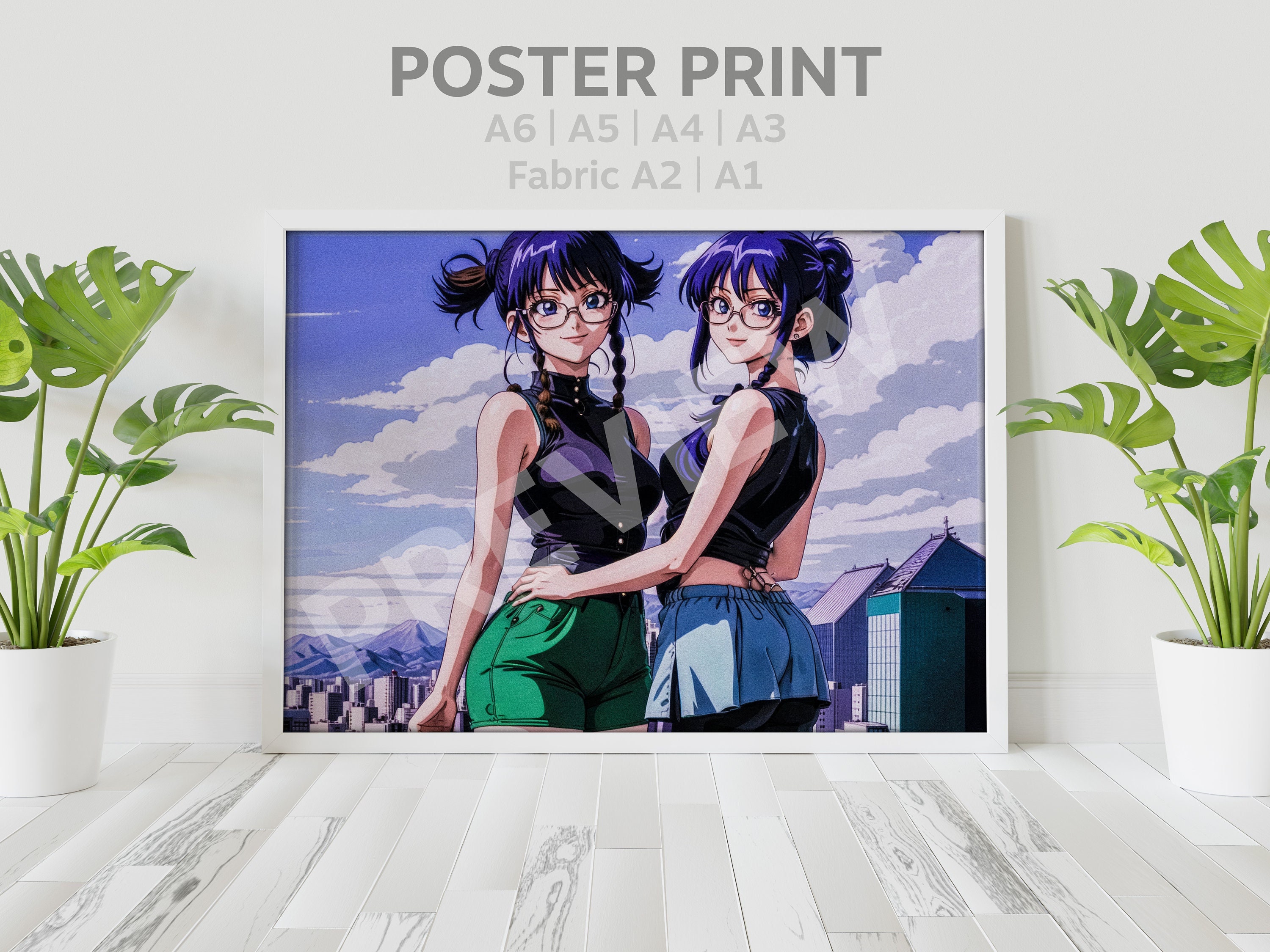 Mirai Nikki Anime Fabric Wall Scroll Poster (16 X 21