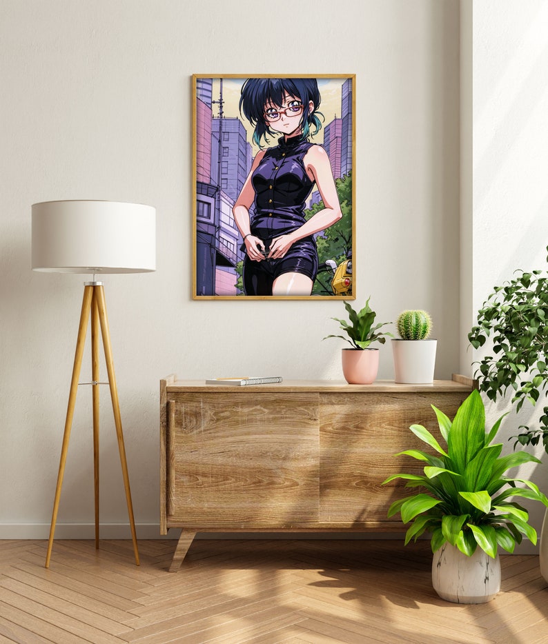 Retro Anime Self-print Digital Poster 1990 / 90s Style - Etsy