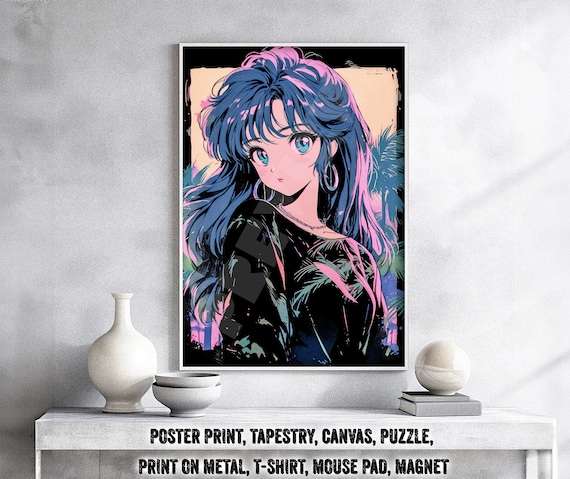 Reimagining Nostalgia: Dive into the World of Retro Anime Posters