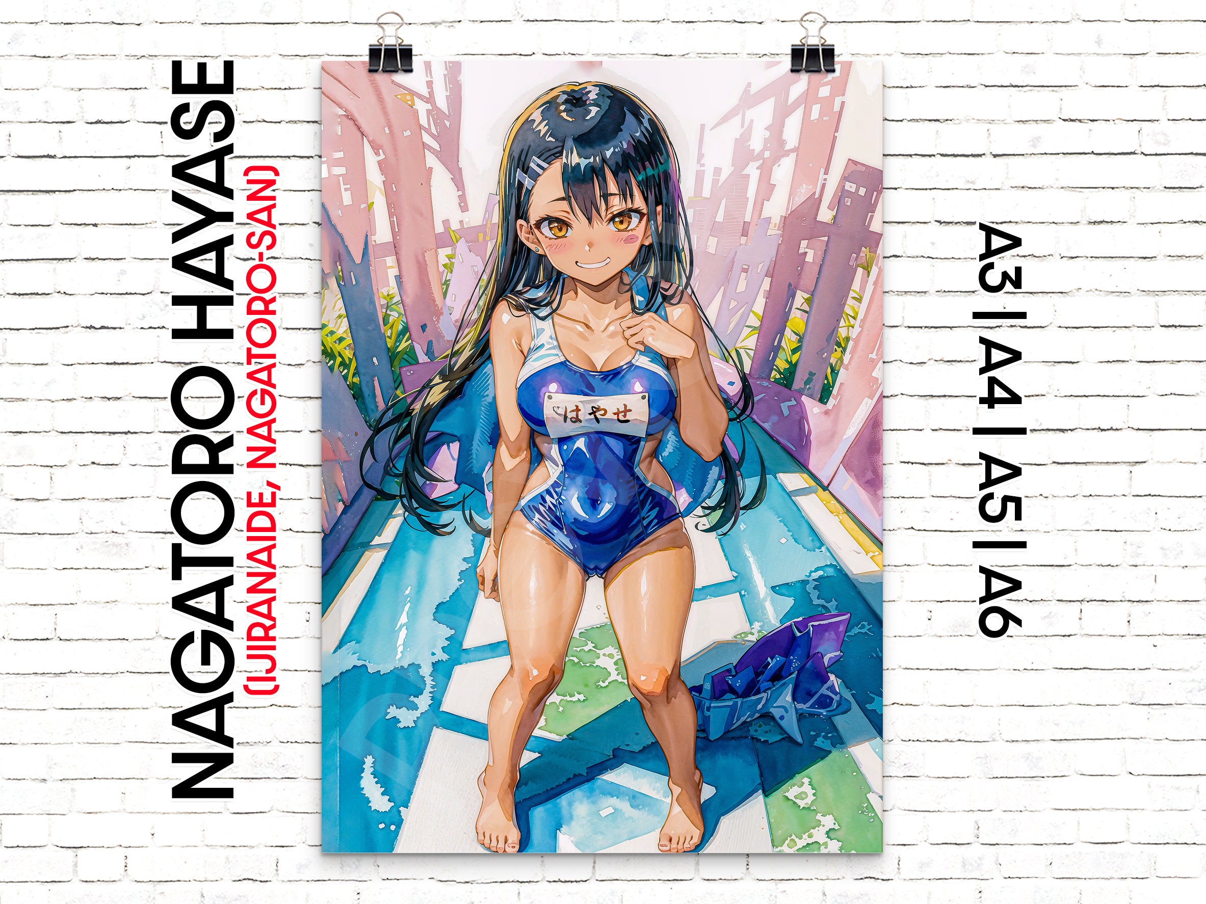 Nagatoro Fangs Art Board Print for Sale by Hellfire98