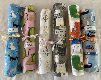 Last chance cat mats filled with cat nip - Flannel