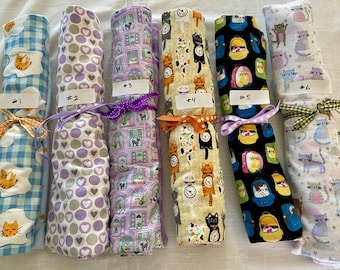 Cat mats filled with cat nip - Flannel