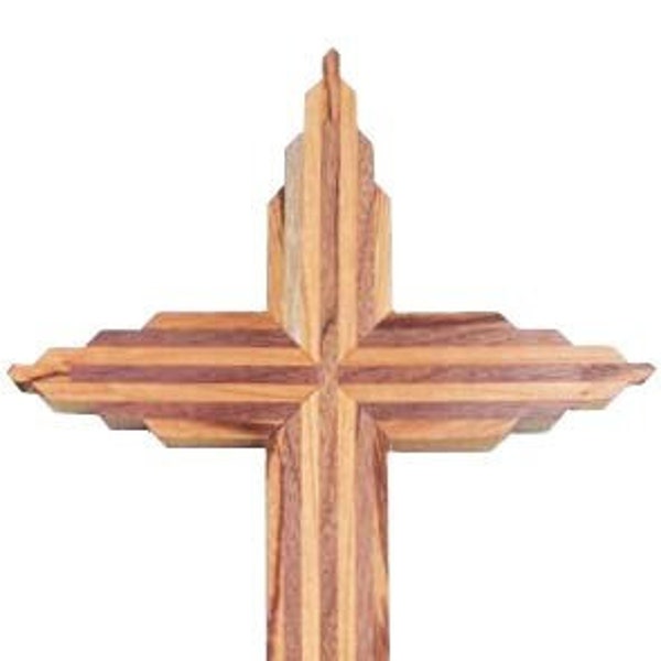 Wooden Cross Exotic Woods