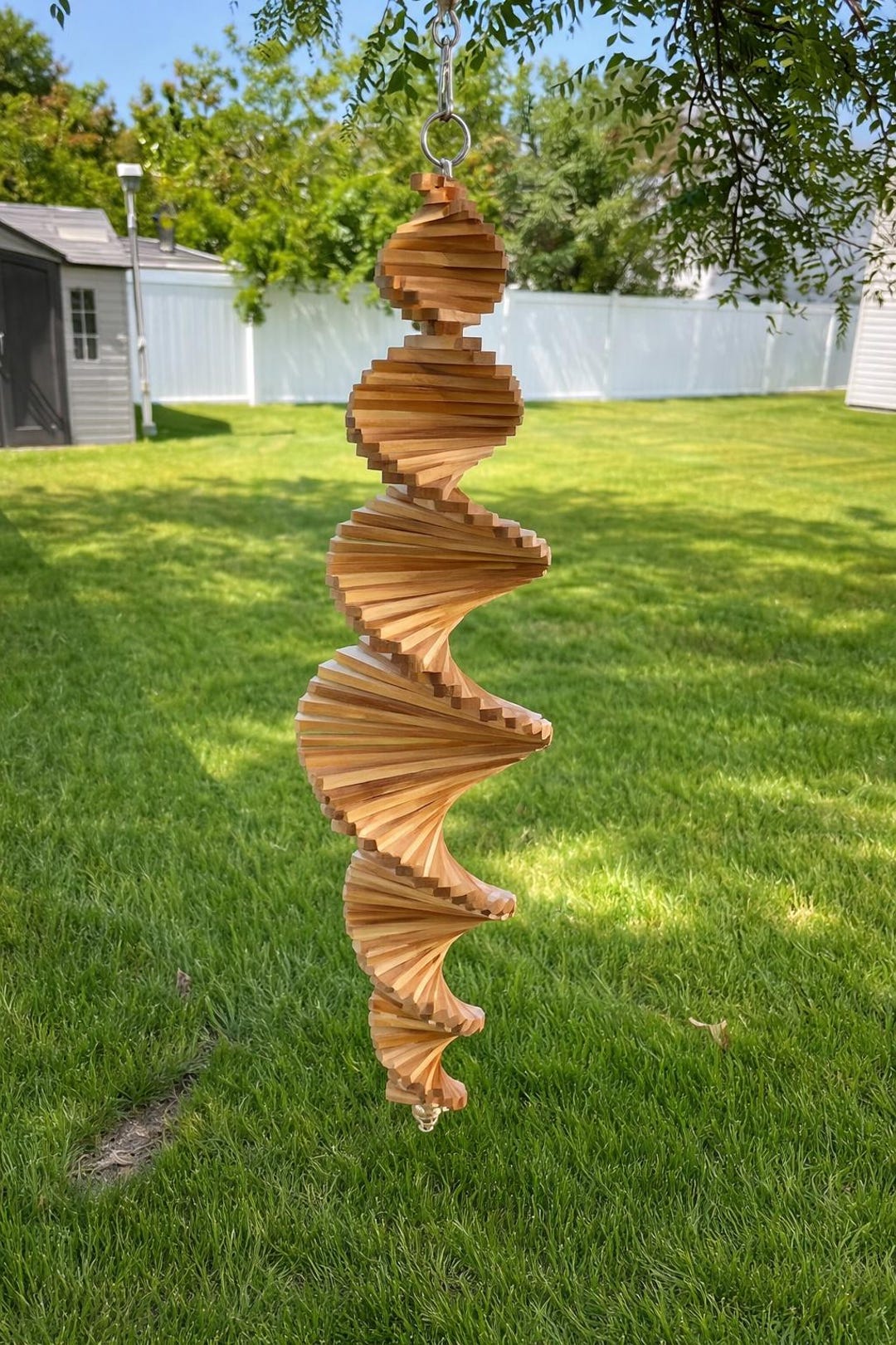 spiral Longinus ×wood.stand Wood Wind Spinner Professional Quality 6