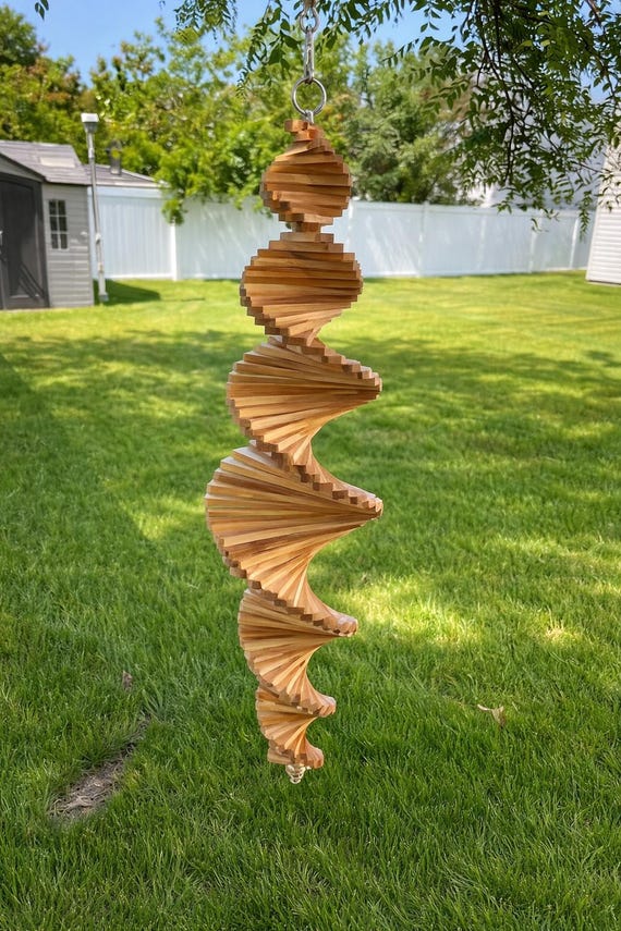 Wood Wind Spinner Professional Quality 6