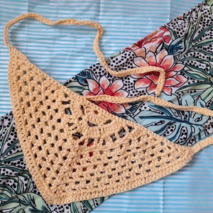 Sunny Kerchief Crochet Pattern | Digital PDF Download