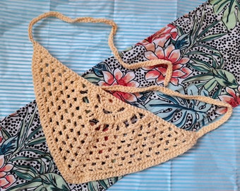 Sunny Kerchief Crochet Pattern | Digital PDF Download