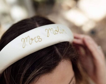 Mama Hand Embroidered Headband | mothers day gift | babyshower Hairband | Bespoke