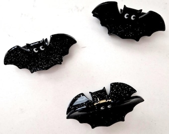 Halloween Bat Hair Claw Clip | Spooky Hair Grip