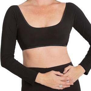 Underdress Sleeve - Stretch Poly/elastane - Lower Neck- Long Sleeve