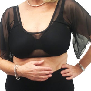 Underdress Sleeve - Stretch Mesh - Flared Sleeve