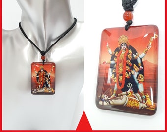 Goddess Kali Maa / Mata Crystal Pendant Necklace, High Quality product