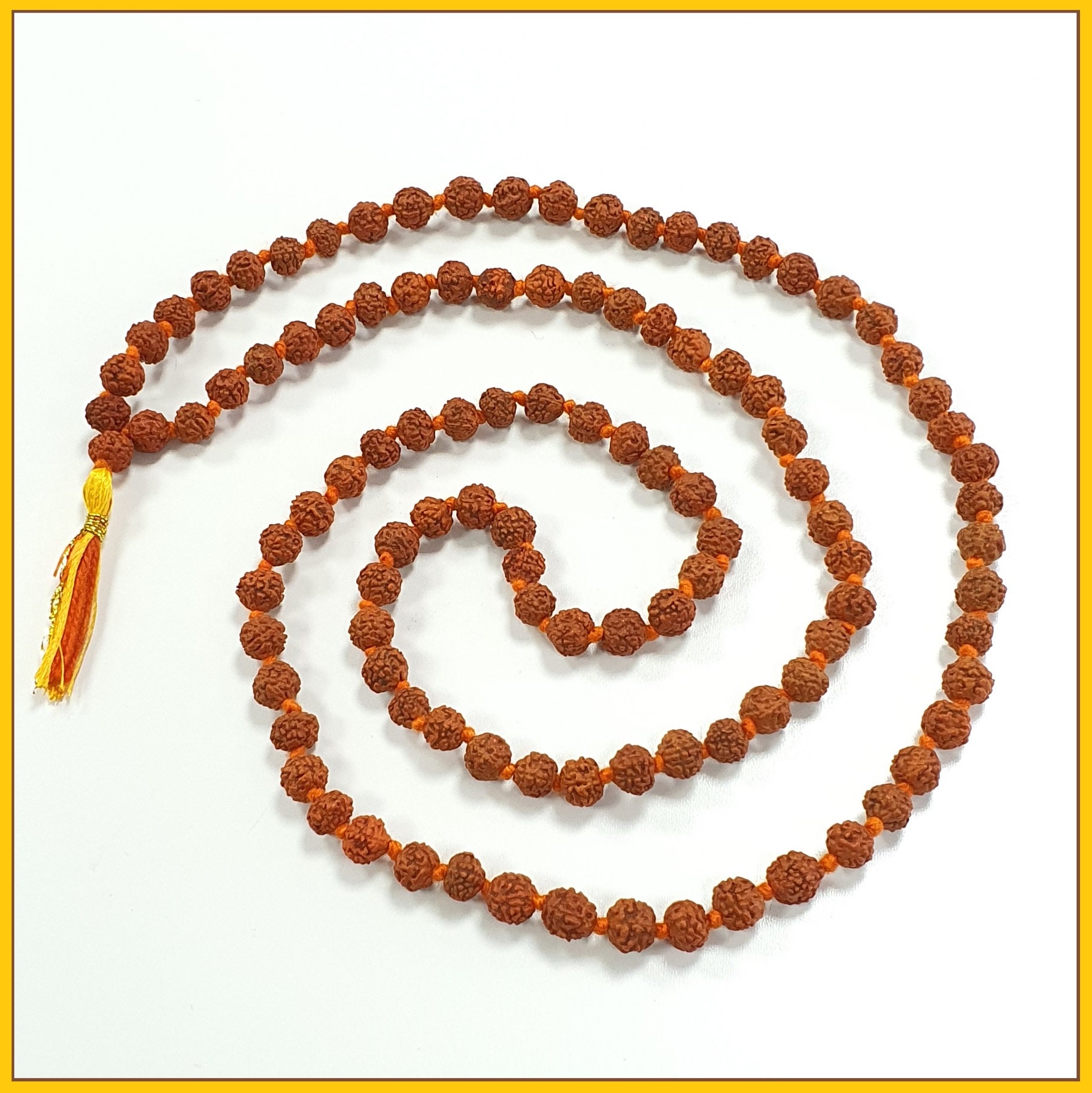 6mm Rudraksha 108 Beads Mala Necklace / Bracelet . 100 Etsy UK