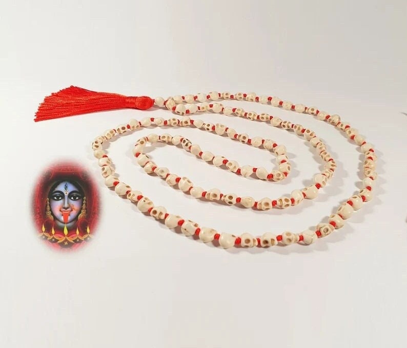 2 pièces déesse KALI Nar Mund Mala ROSARY and 50