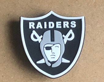 raiders croc charms