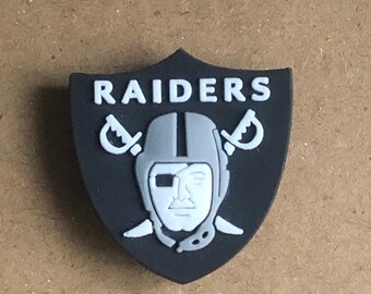 raiders croc charms