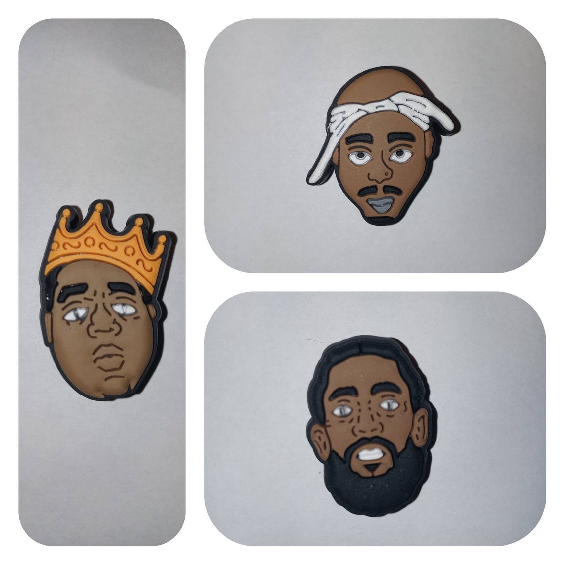 2pac Jibbitz Tupac Pin Jibbitz Croc Charm Celebrity Etsy