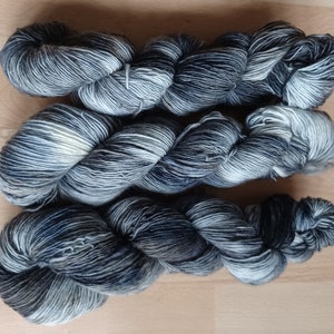 Smoke & Mirrors - hand dyed yarn