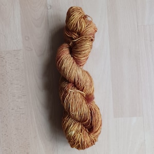 Autumn Gold - hand dyed yarn